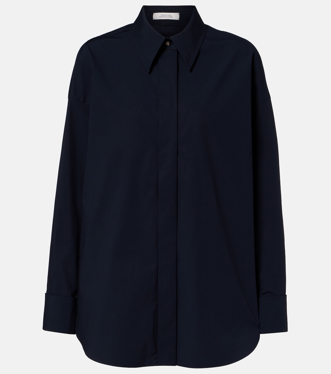 Poplin Power II cotton-blend poplin shirt  | Dorothee Schumacher