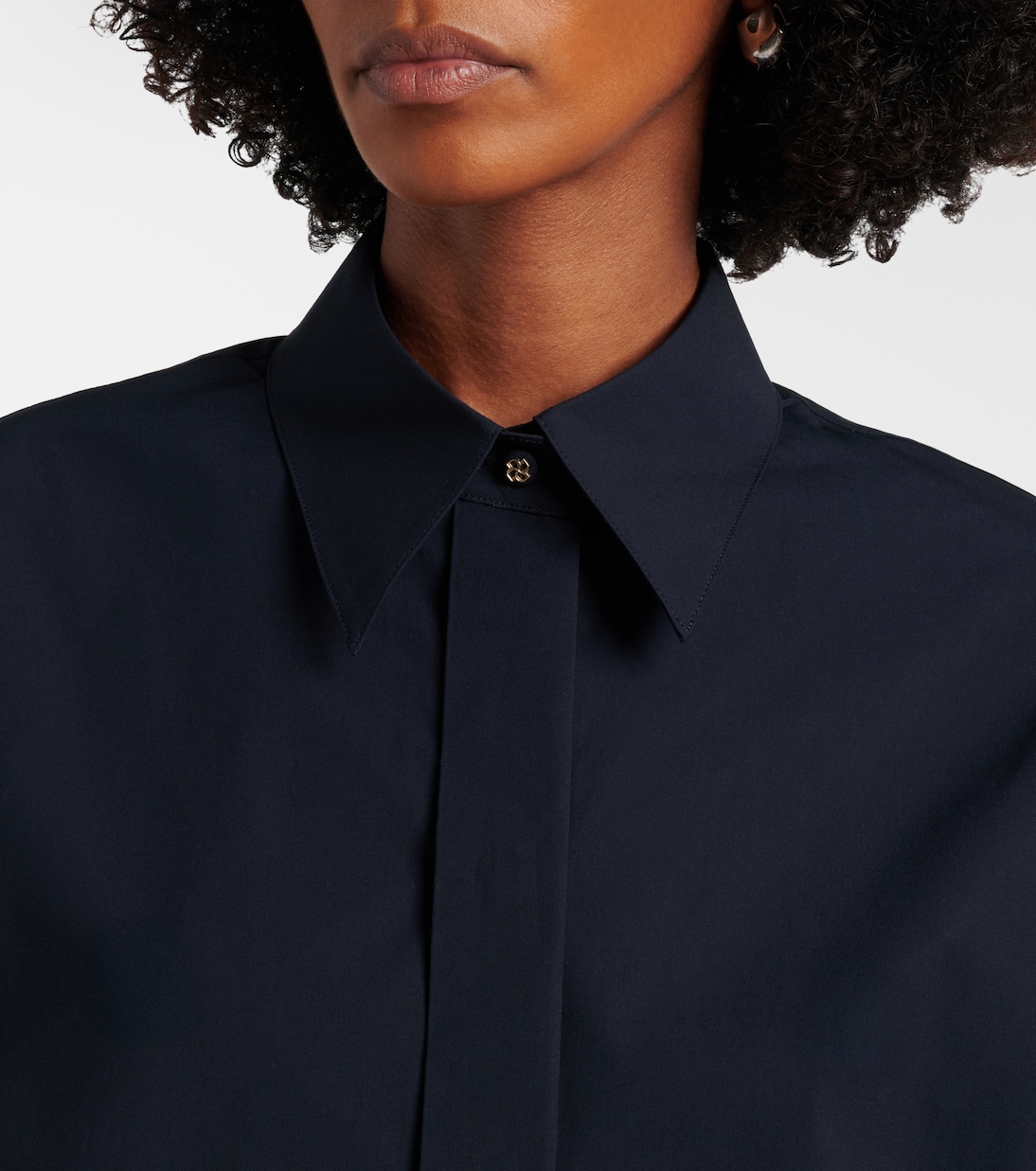 Poplin Power II cotton-blend poplin shirt  | Dorothee Schumacher
