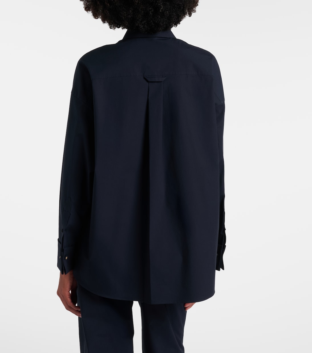 Poplin Power II cotton-blend poplin shirt  | Dorothee Schumacher