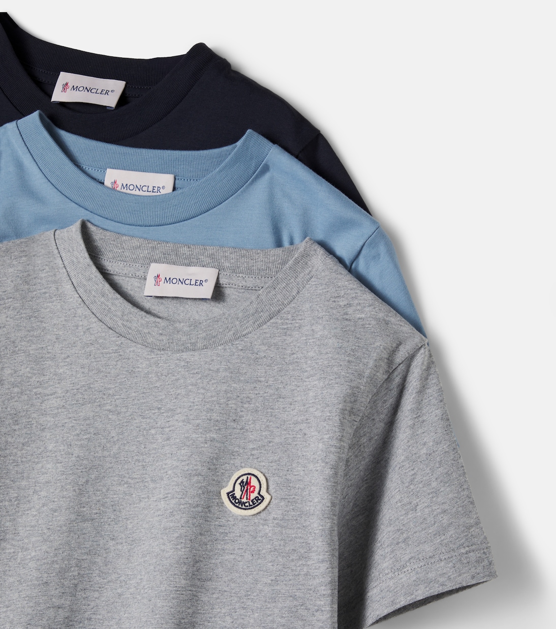 Set of 3 cotton jersey T-shirts | Moncler Enfant