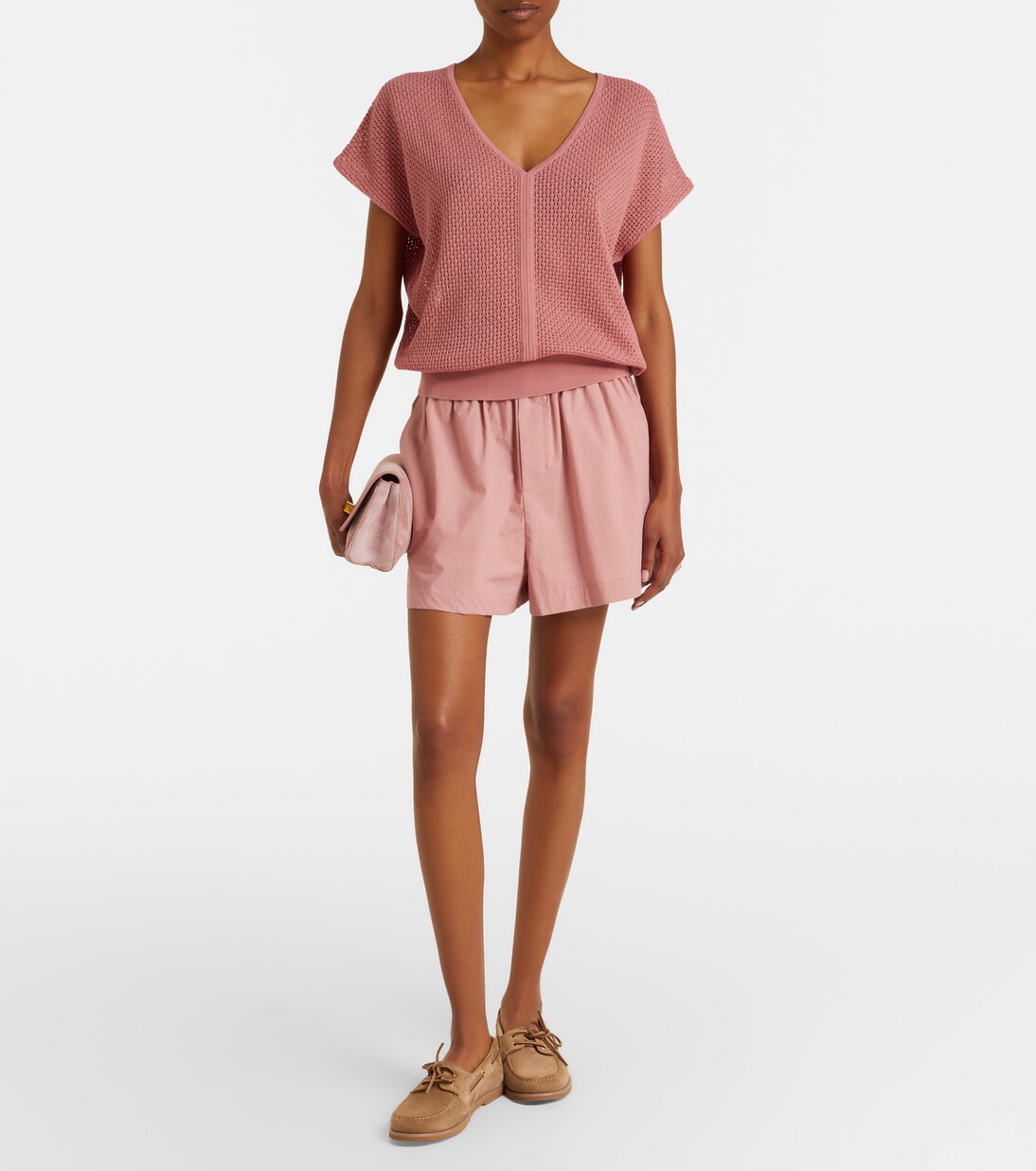 Morales cotton poplin shorts | Varley