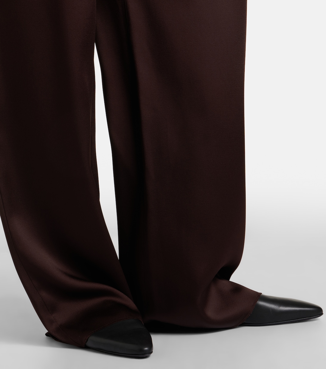 بنطلون من الساتان بأرجل واسعة Elegante | Max Mara