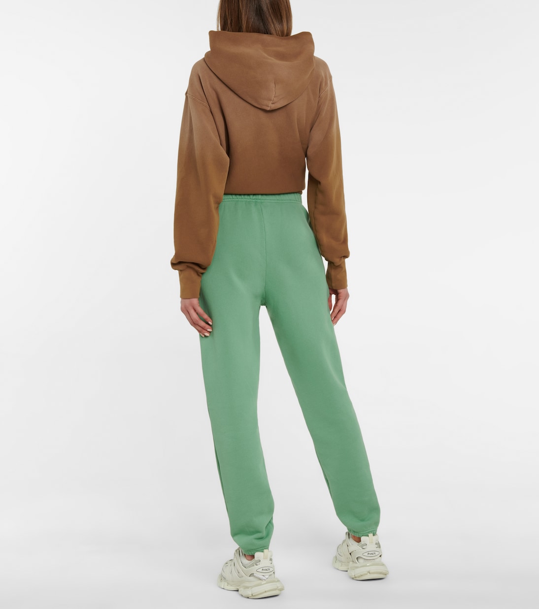 Cotton fleece sweatpants | Les Tien