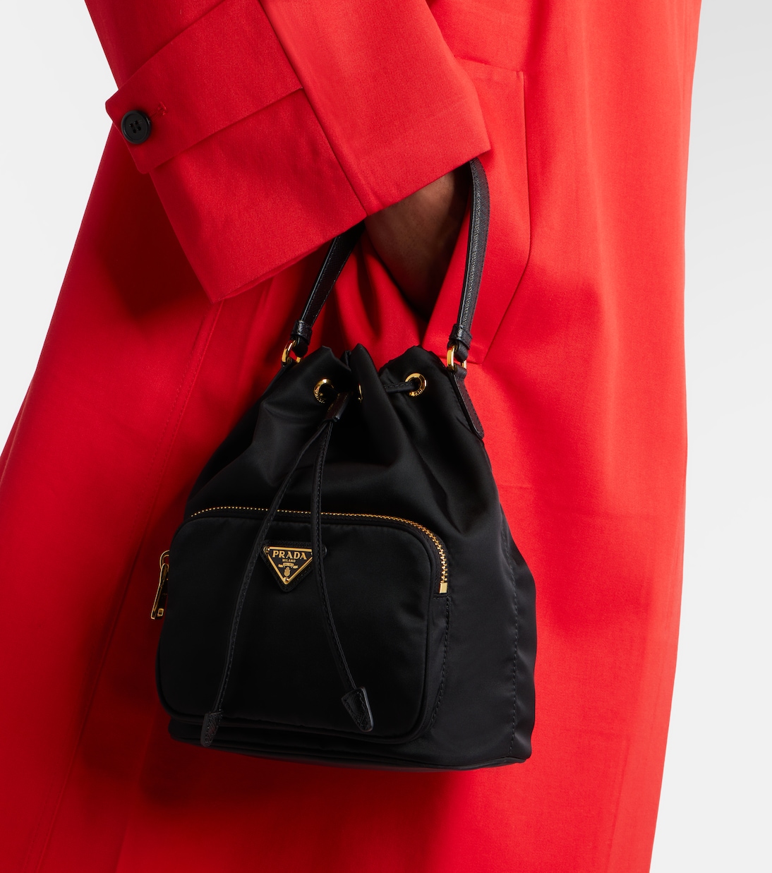 Secchiello Prada Duet Small in Re-Nylon | Prada