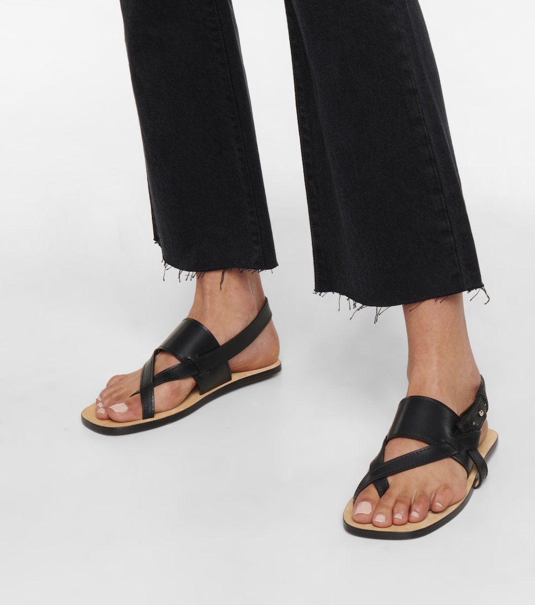 Sandalen aus Leder | Victoria Beckham