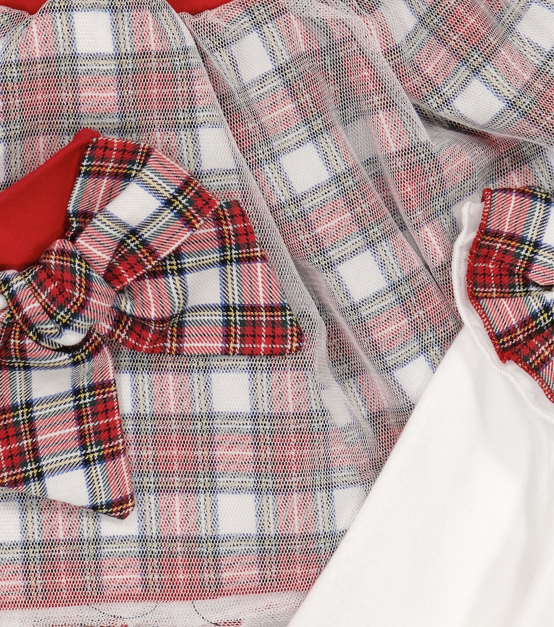 Baby bodysuit, skirt and headband set | Monnalisa