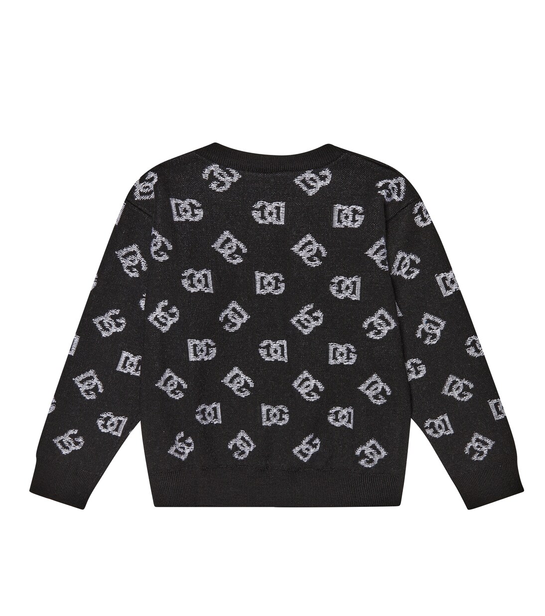 Logo intarsia wool sweater | Dolce&Gabbana Kids