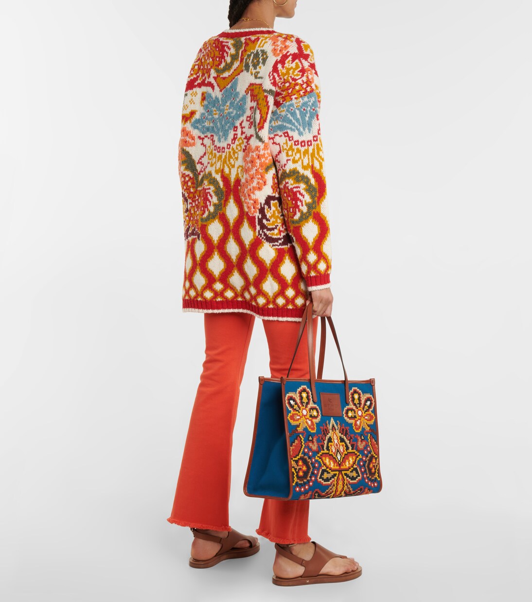 Pull en jacquard de laine mélangée | Etro