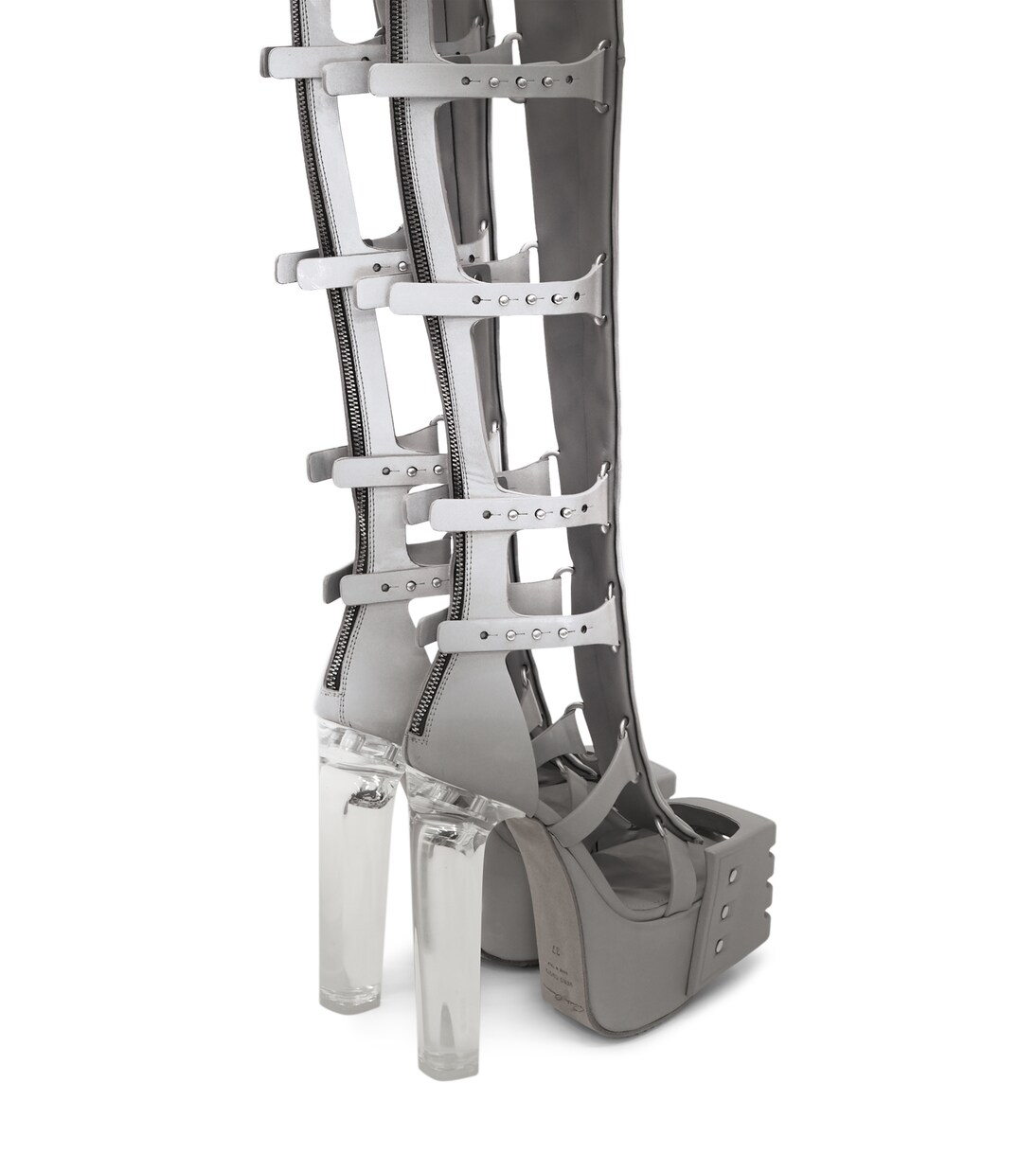 Overknee-Plateaustiefel Spartans | Rick Owens