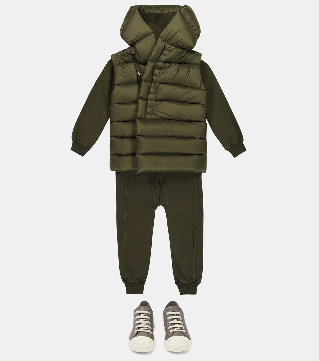 Veste matelassée sans manches | Rick Owens Kids
