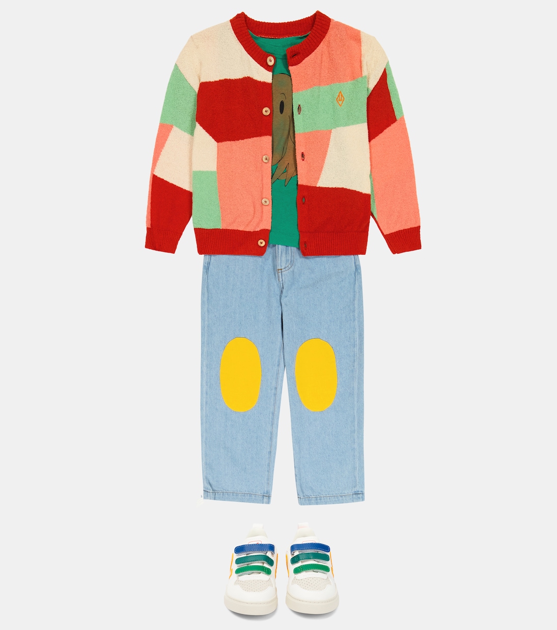 Toucan cotton-blend cardigan | The Animals Observatory