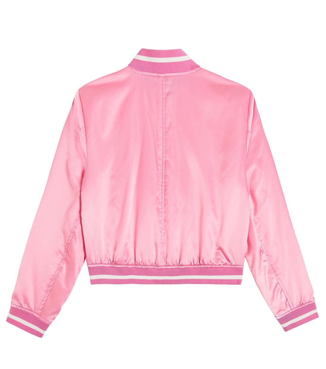Logo sateen bomber jacket | Amiri Kids