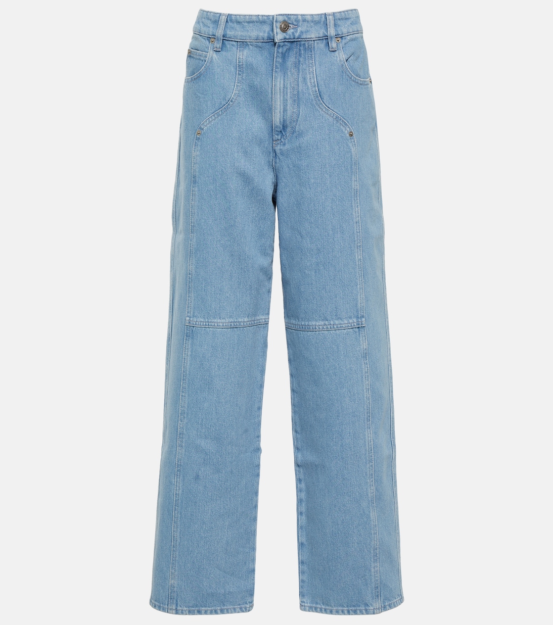 Mid-Rise Straight Jeans Valeria | Marant Etoile