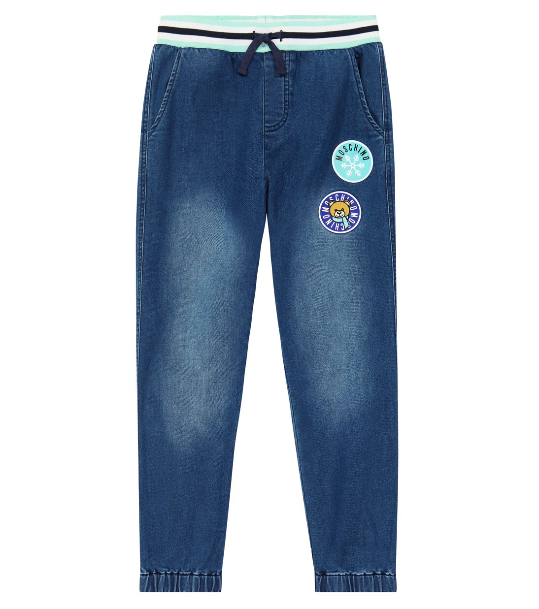 Embroidered jeans | Moschino Kids