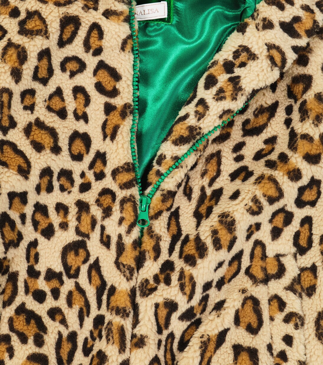 Leopard-print jacket | Monnalisa