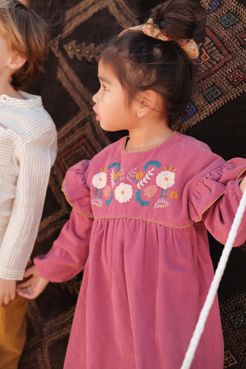 Abito in cotone con ricamo | Louise Misha