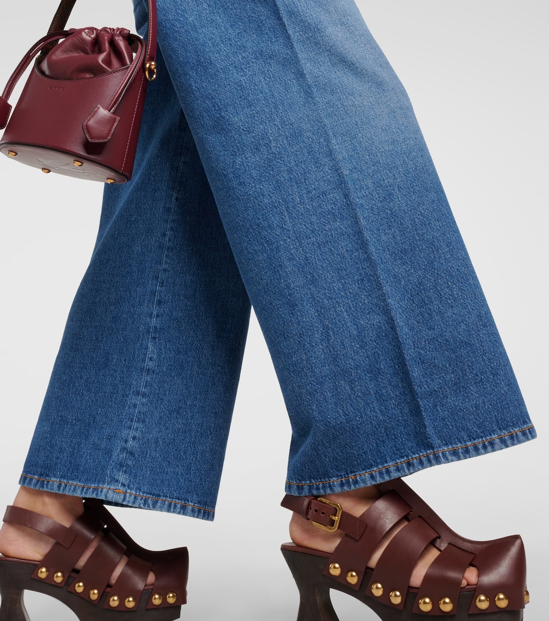 High-Rise Wide-Leg Jeans | Etro