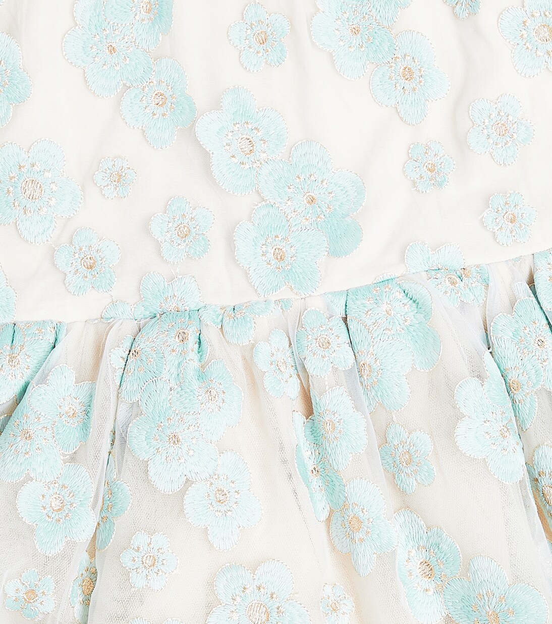 Embroidered tulle dress | Petite Amalie  