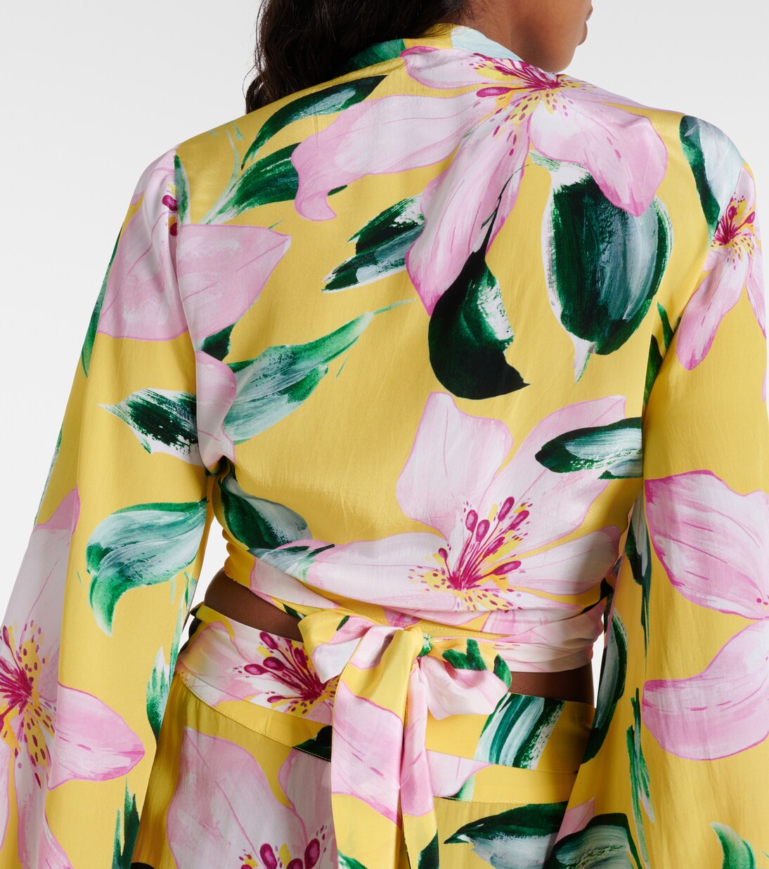 Bedrucktes Wickeltop Tabitha | Alexandra Miro