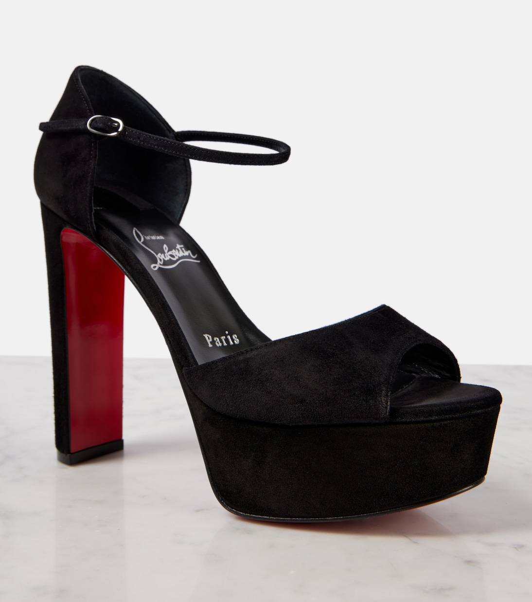 Sandaloo 130 suede sandals | Christian Louboutin