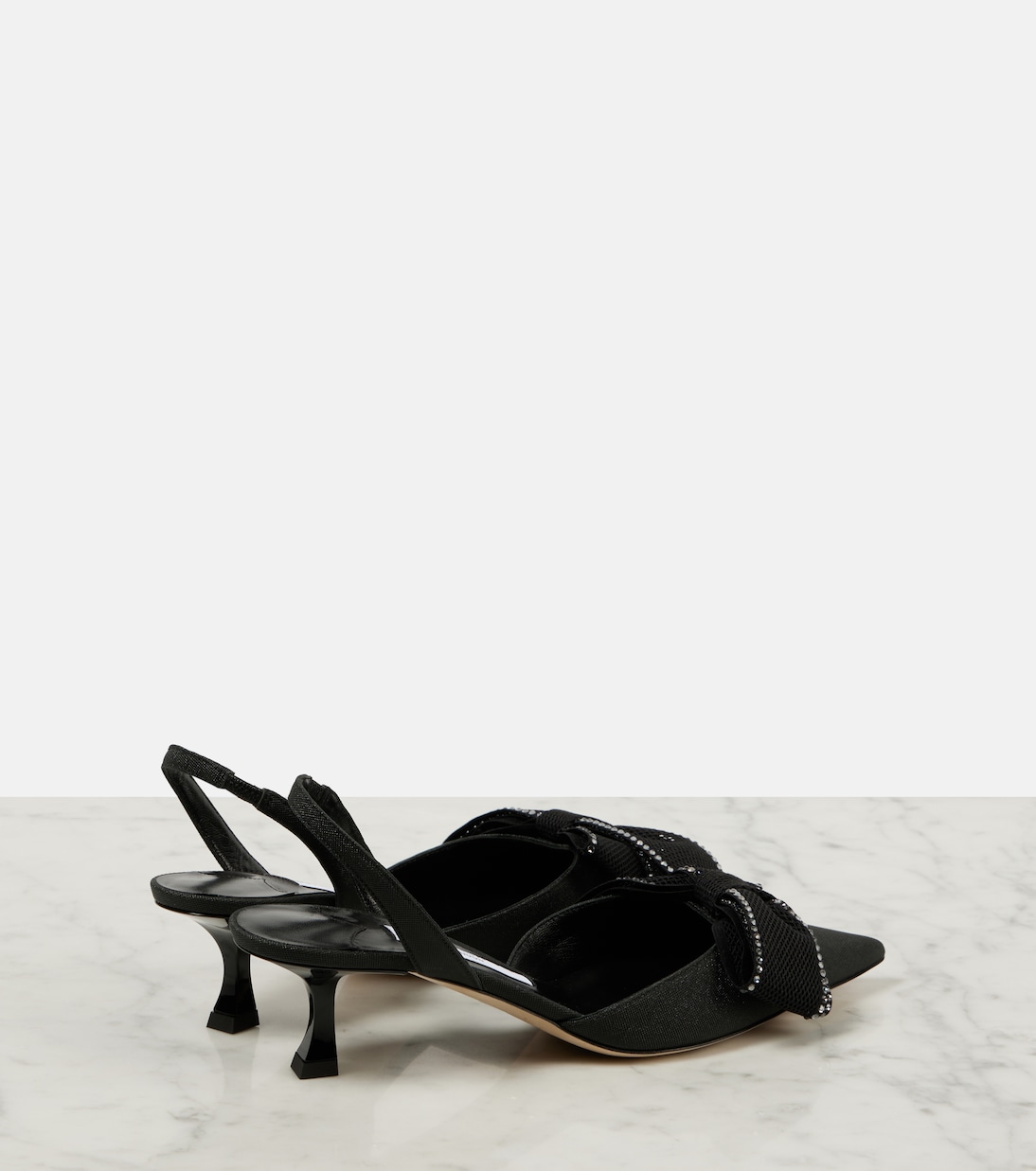 Brook 50 embellished slingback pumps | Jimmy Choo