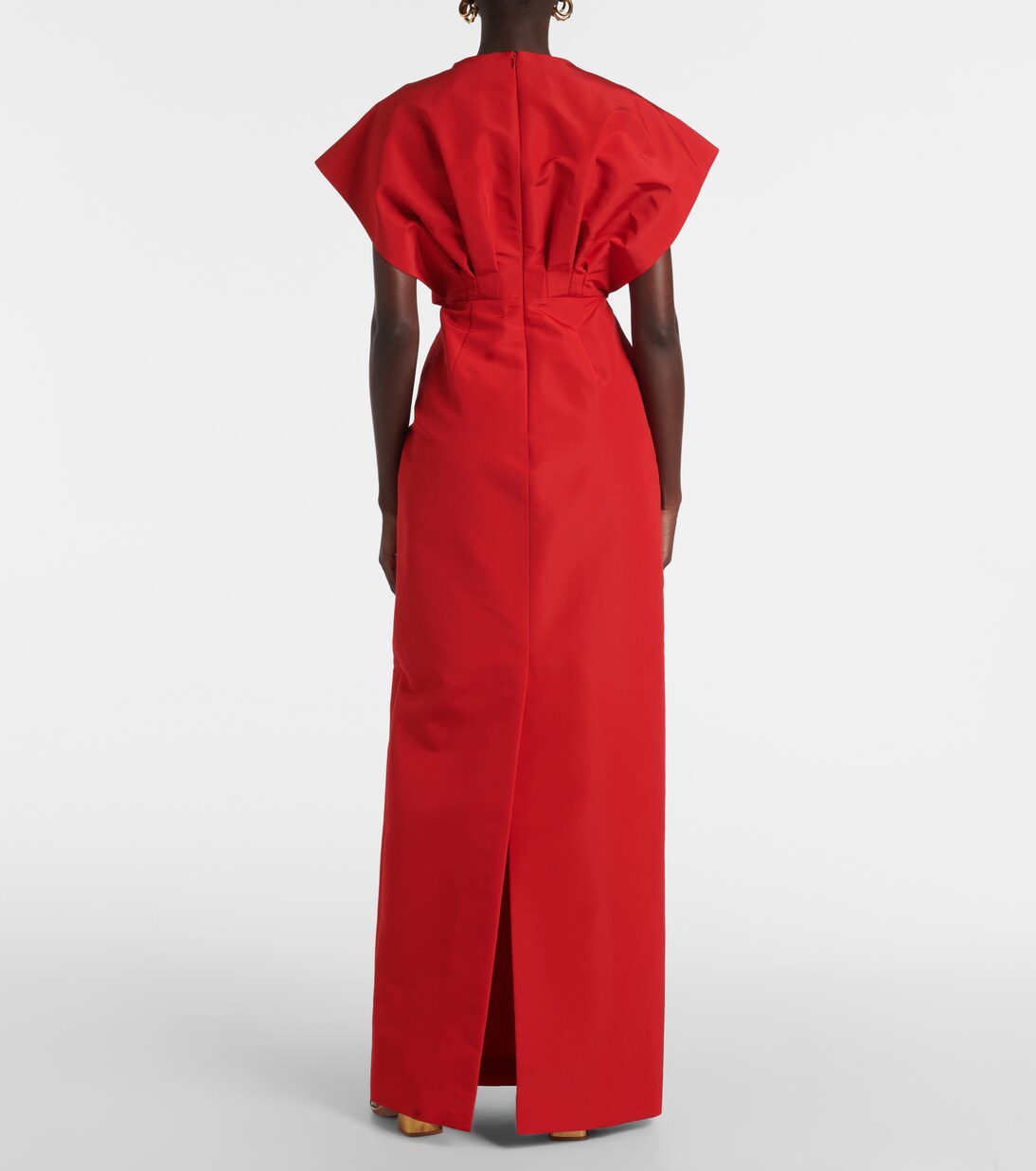 Robe longue en soie | Carolina Herrera