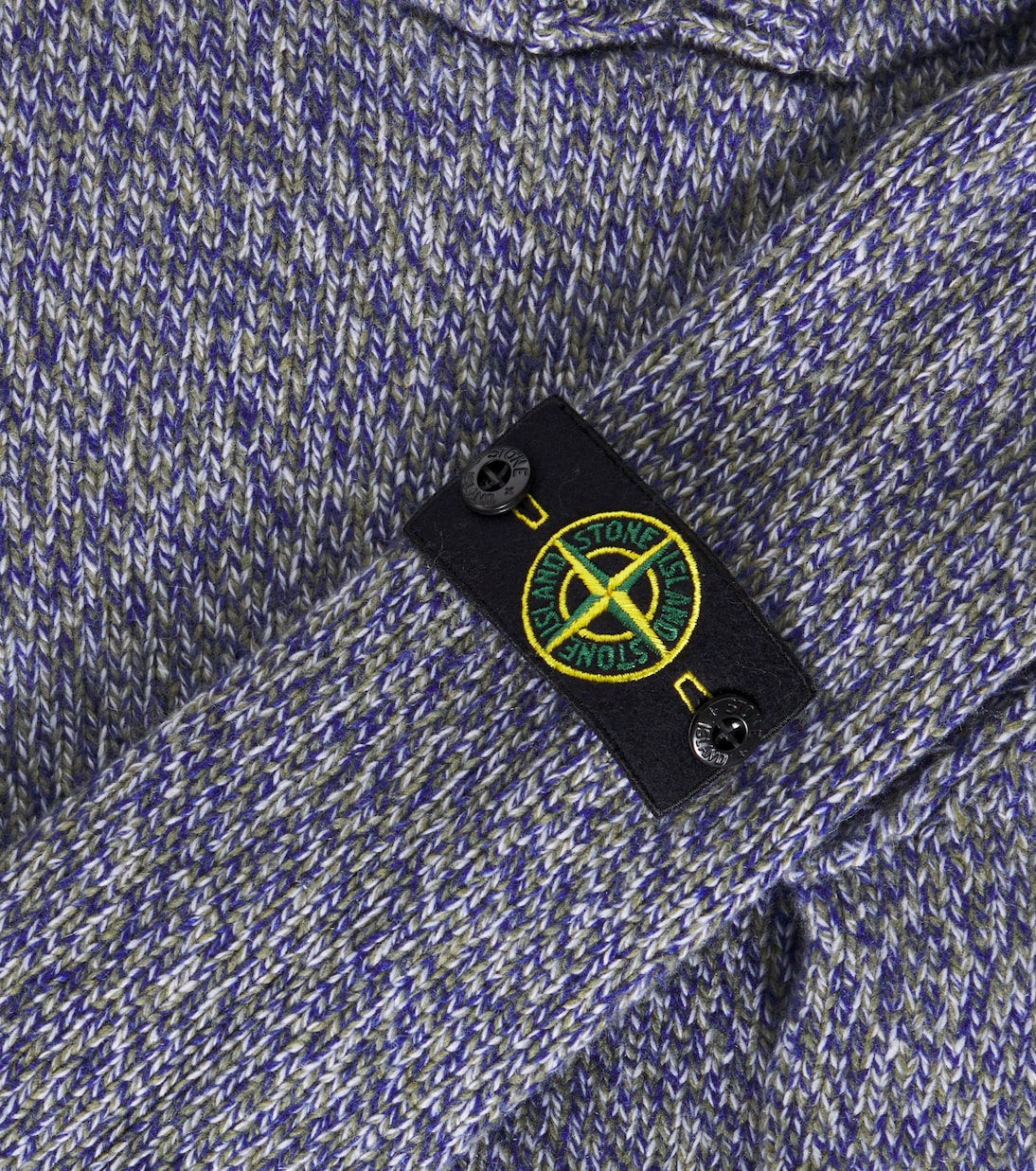 Compass mélange sweater | Stone Island Junior