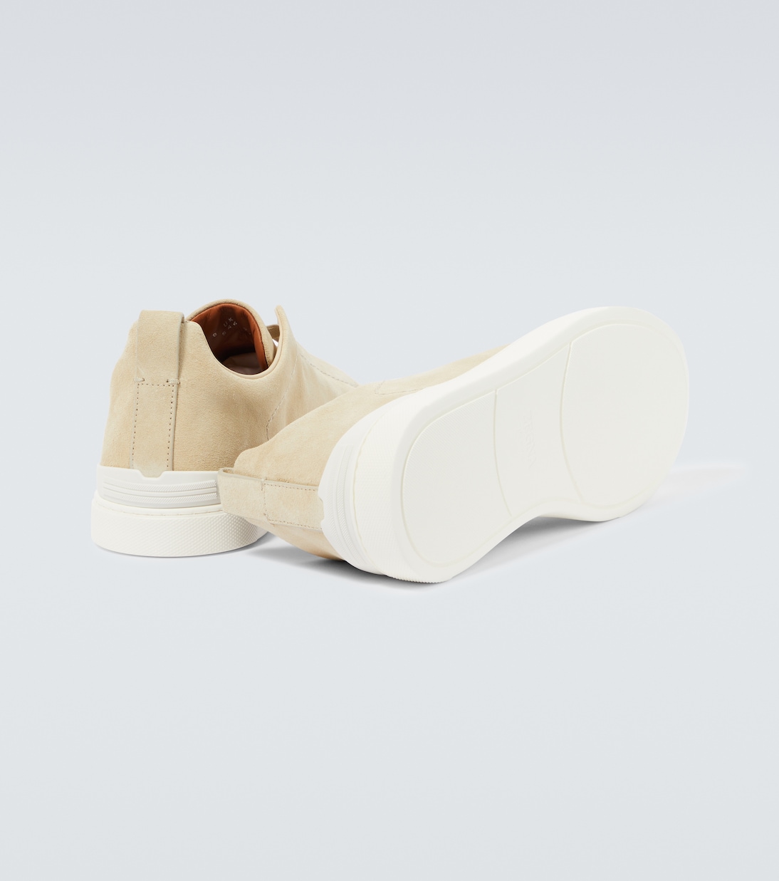 Sneakers Triple Stitch aus Veloursleder | Zegna