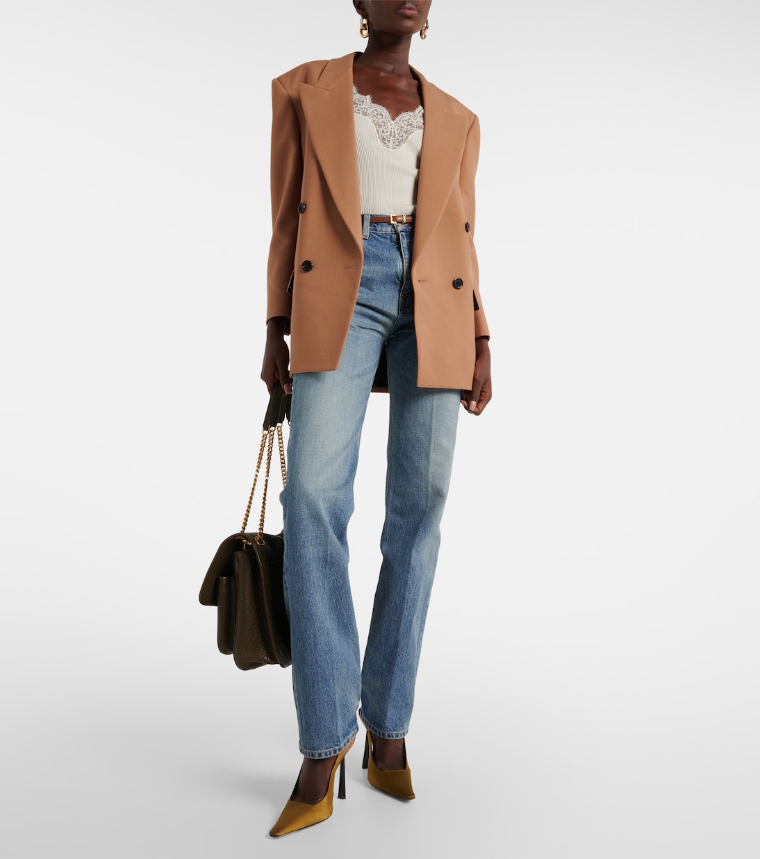 High-rise straight jeans | Saint Laurent