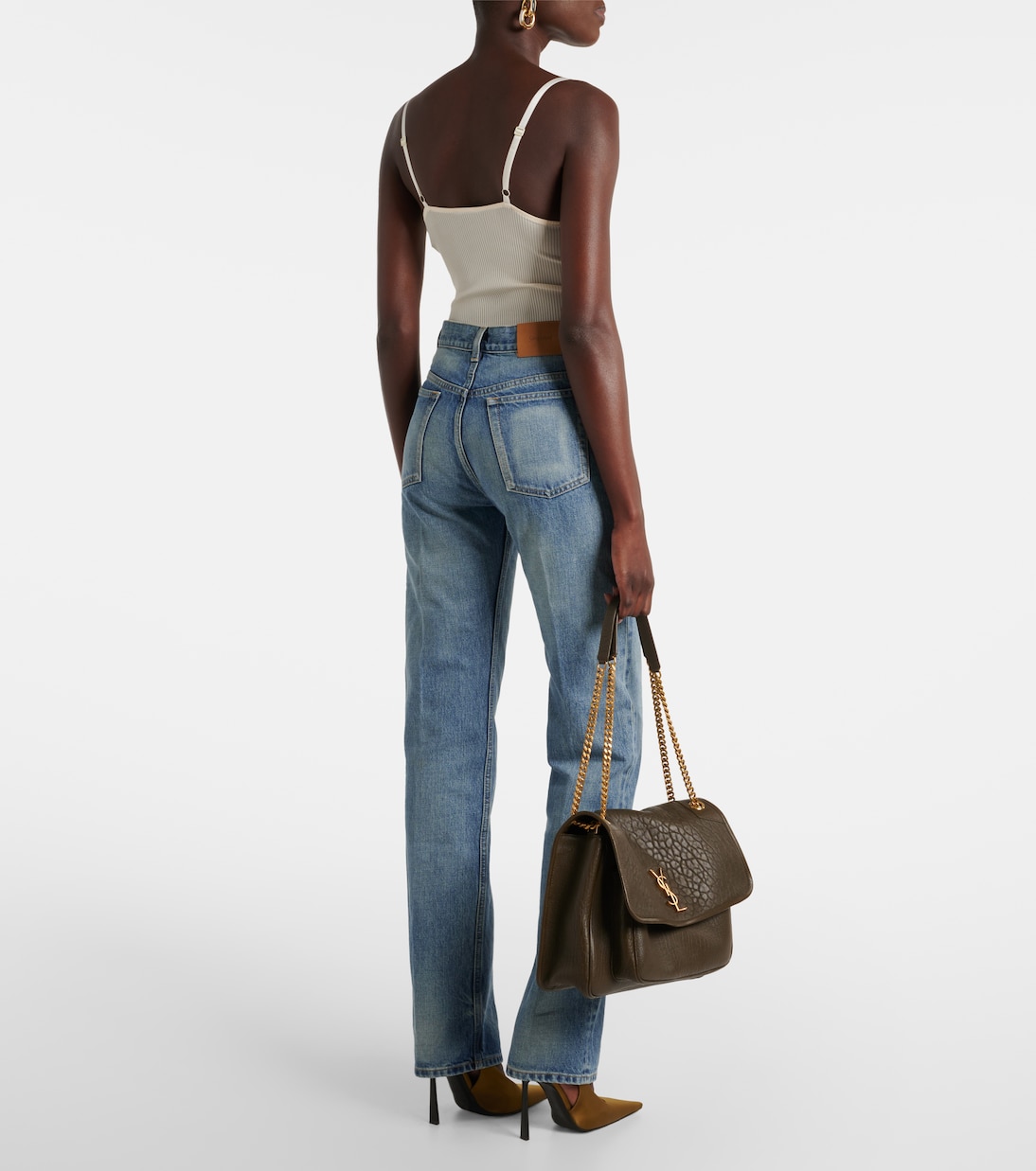 High-rise straight jeans | Saint Laurent