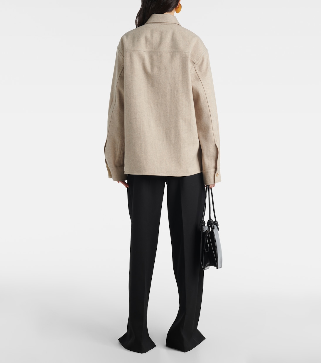 Hemdjacke aus Schurwolle | Jil Sander
