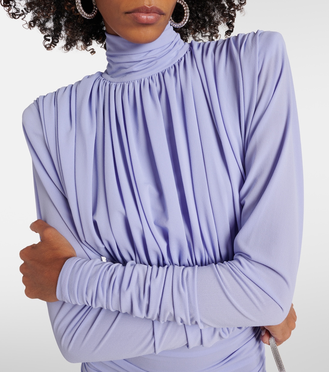 Robe midi en crêpe | Alex Perry