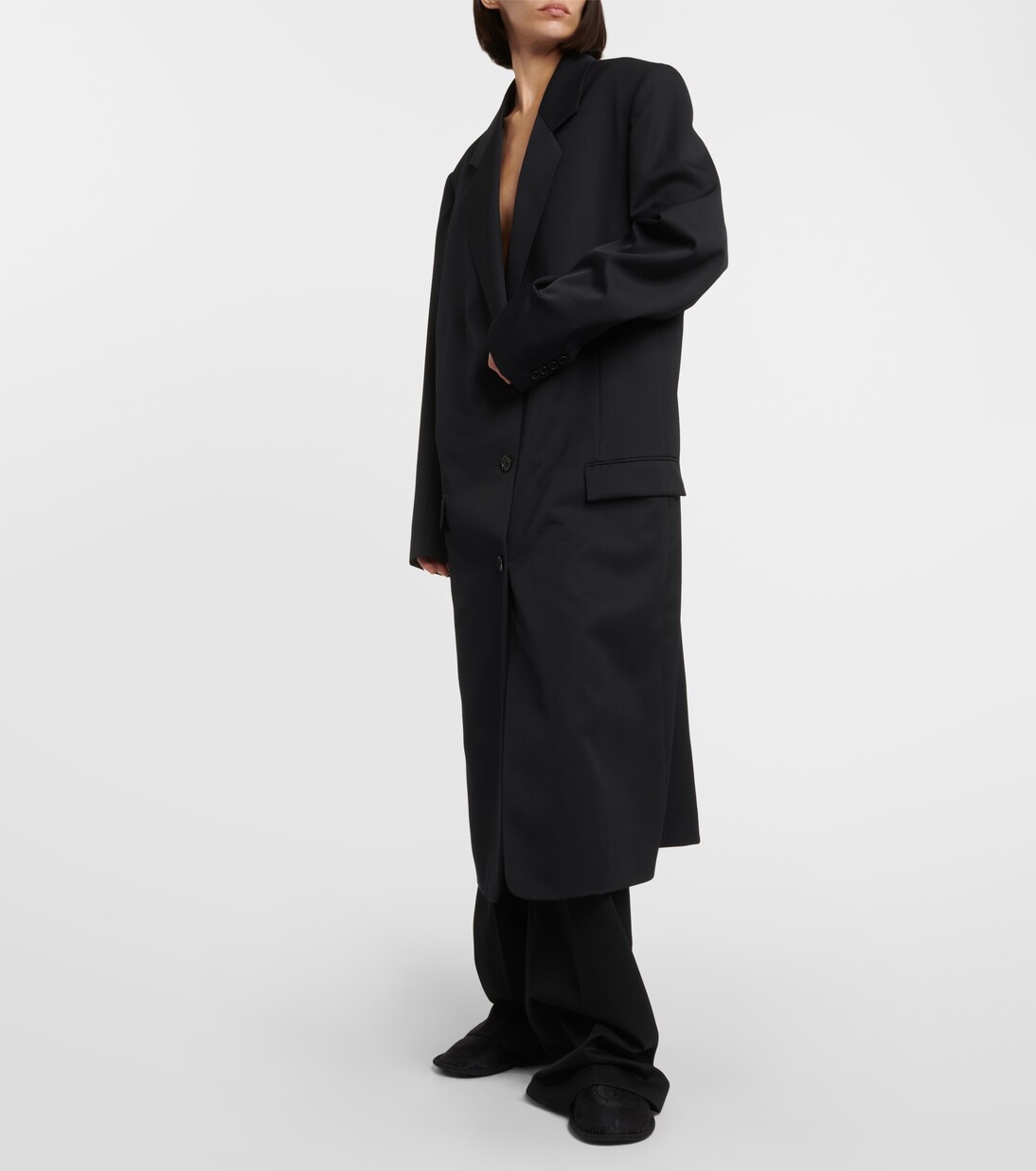 Encore wool flared pants | The Row