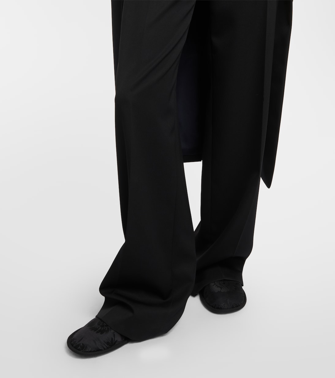 Encore wool flared pants | The Row