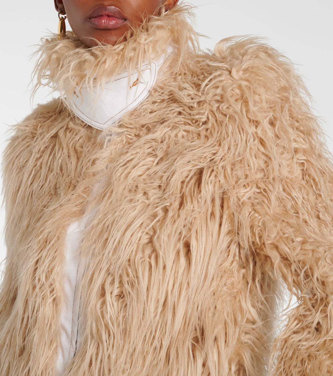 Jacke aus Faux Fur | Dries Van Noten