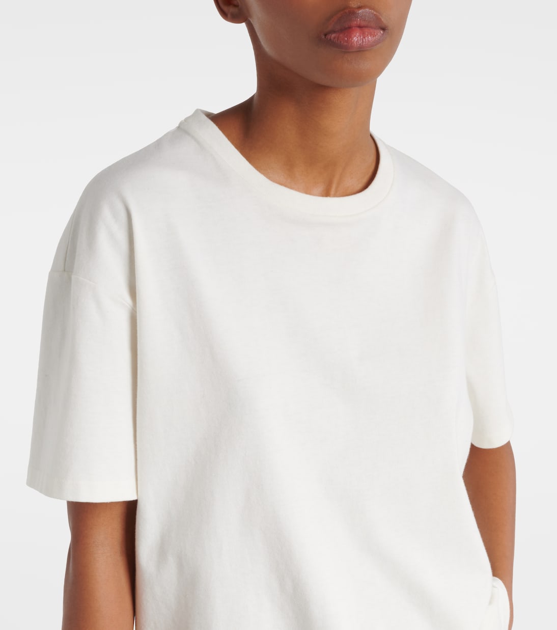 T-Shirt Lila aus Kaschmir | The Row