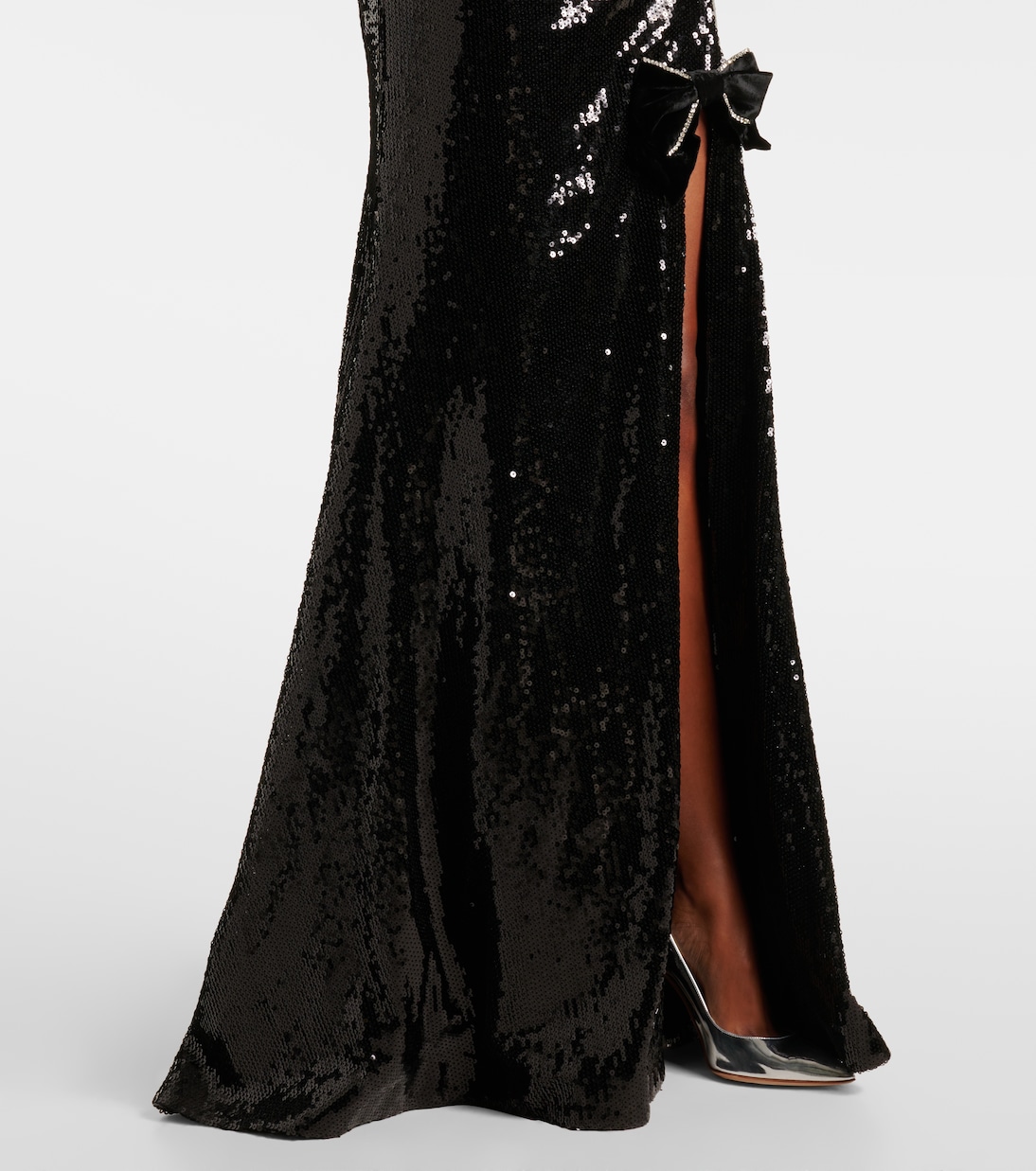 X Nicky Hilton Robe Lena mit Pailletten | Rebecca Vallance