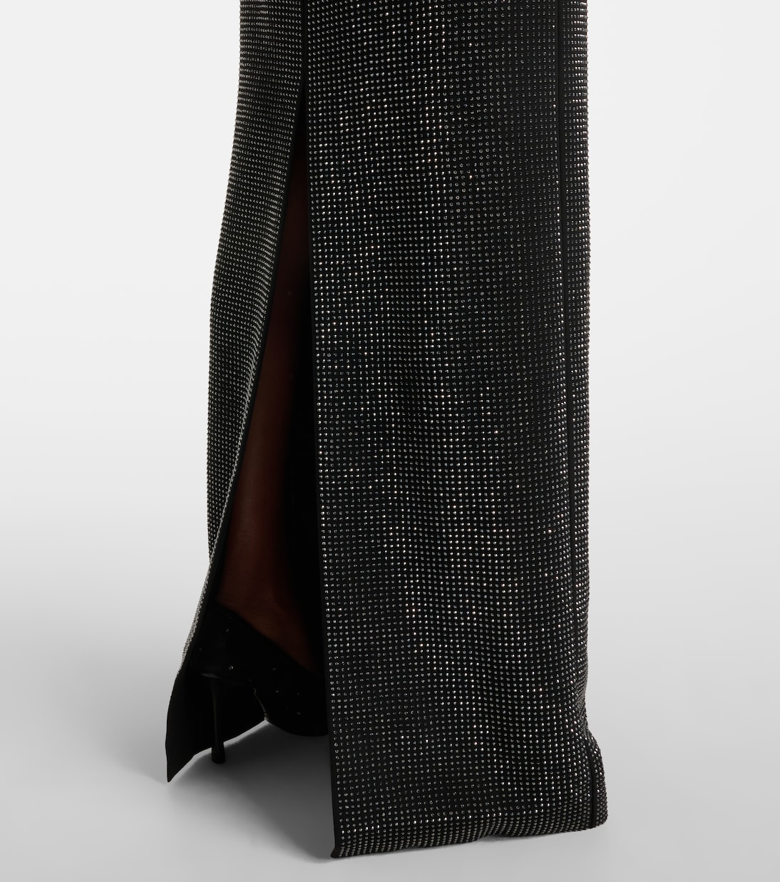 Off-Shoulder-Robe mit Kristallen | Roland Mouret