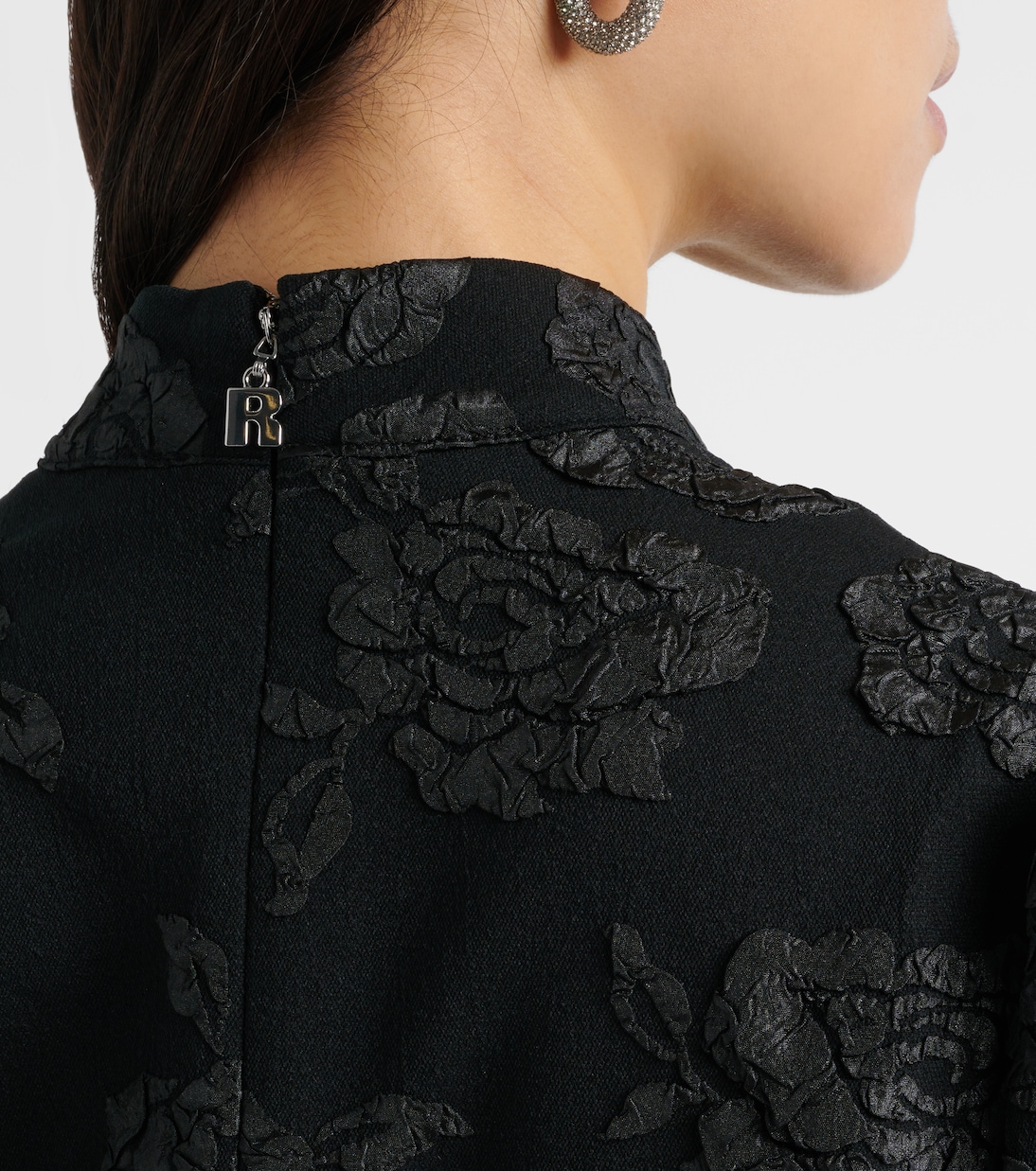 Midikleid aus Jacquard | Rotate