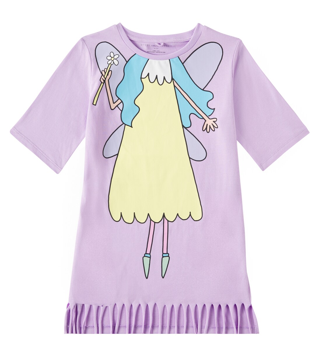 Robe imprimée en coton | Stella McCartney Kids