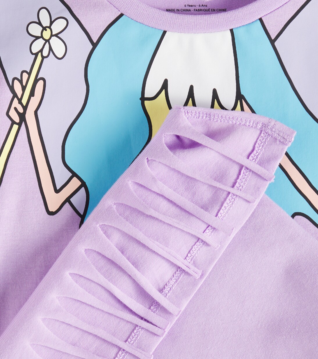 Robe imprimée en coton | Stella McCartney Kids