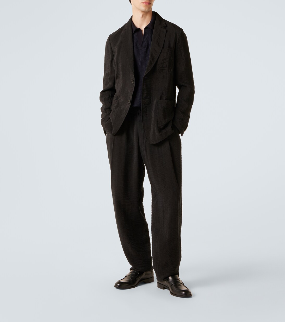 Single-breasted blazer | Giorgio Armani