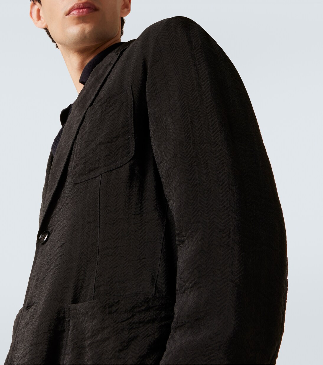 Single-breasted blazer | Giorgio Armani