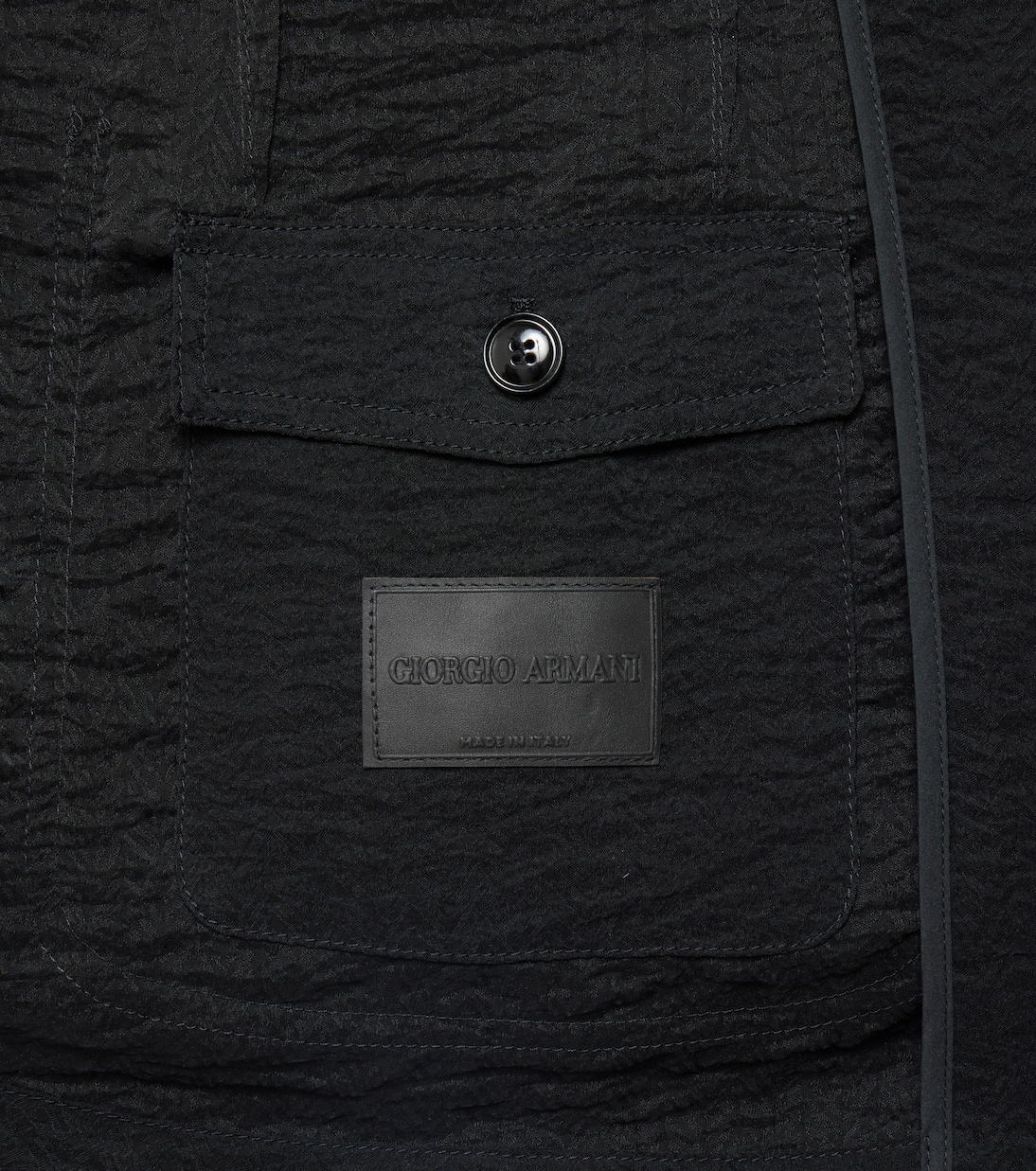 Single-breasted blazer | Giorgio Armani