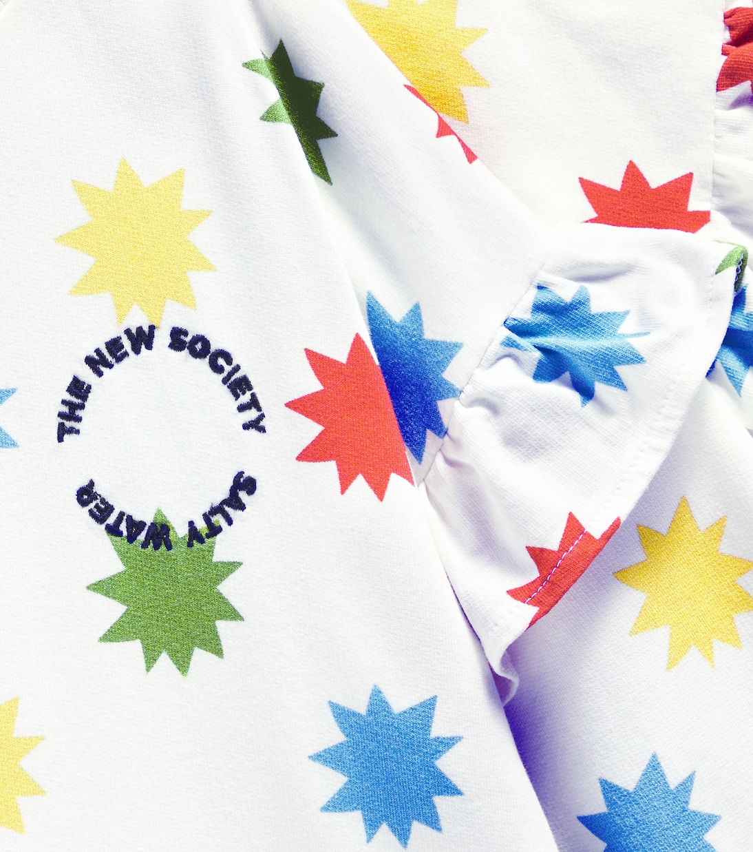 Anthea polka-dot cotton-blend sweatshirt | The New Society