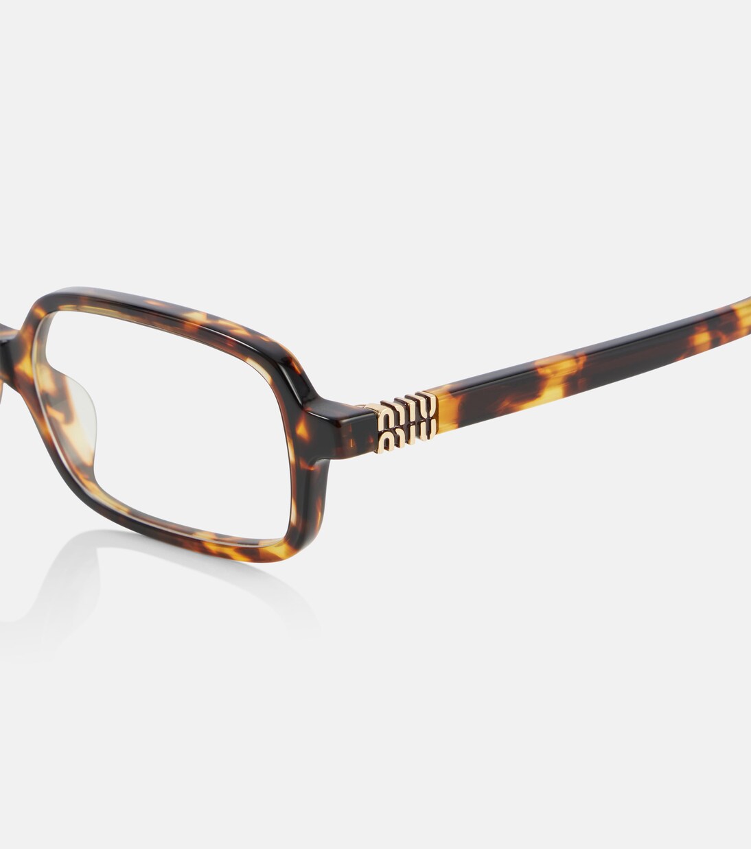 Rectangular glasses | Miu Miu