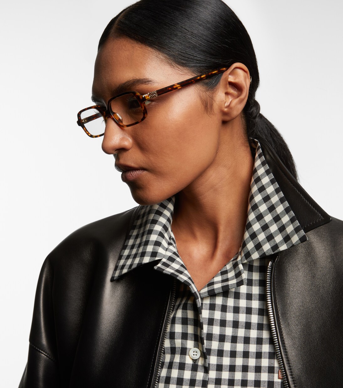 Rectangular glasses | Miu Miu
