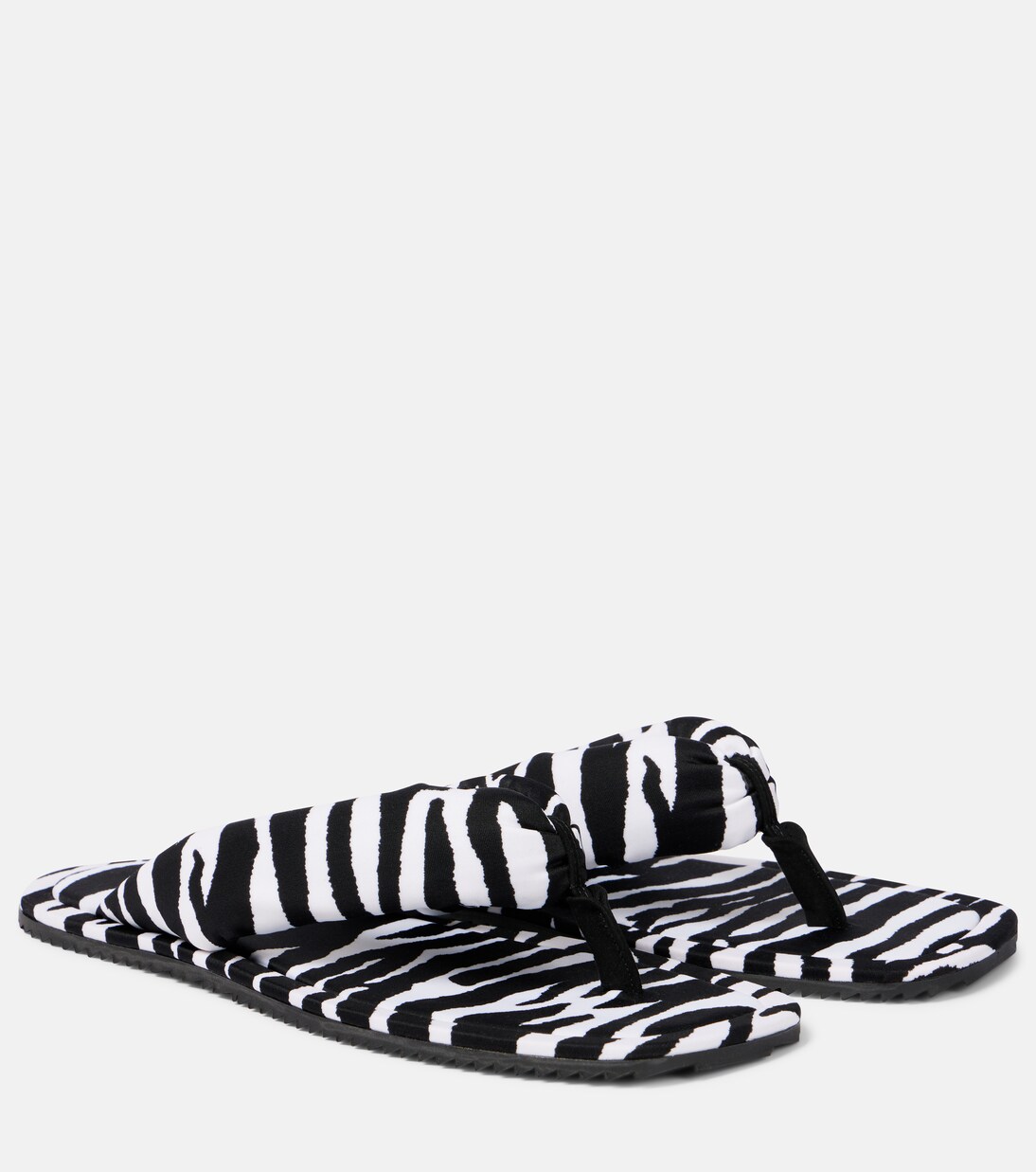 Indie zebra-print thong sandals | The Attico