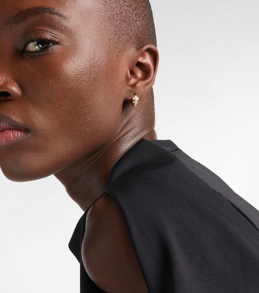 Ohrringe Dainty Boulevard aus 14kt Gelbgold (585/1000) mit Diamanten | Stone and Strand