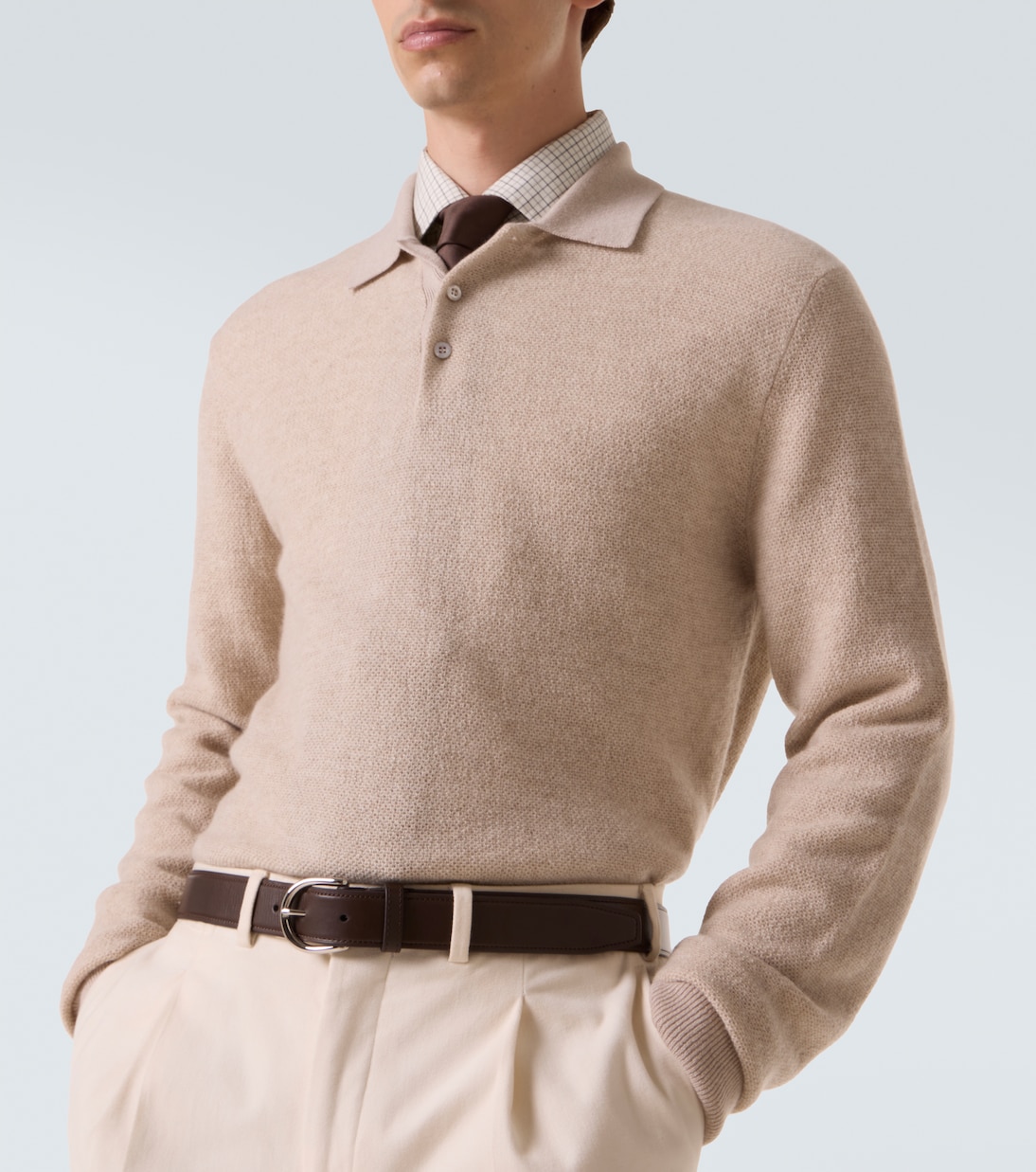 Cashmere polo sweater | Ralph Lauren Purple Label